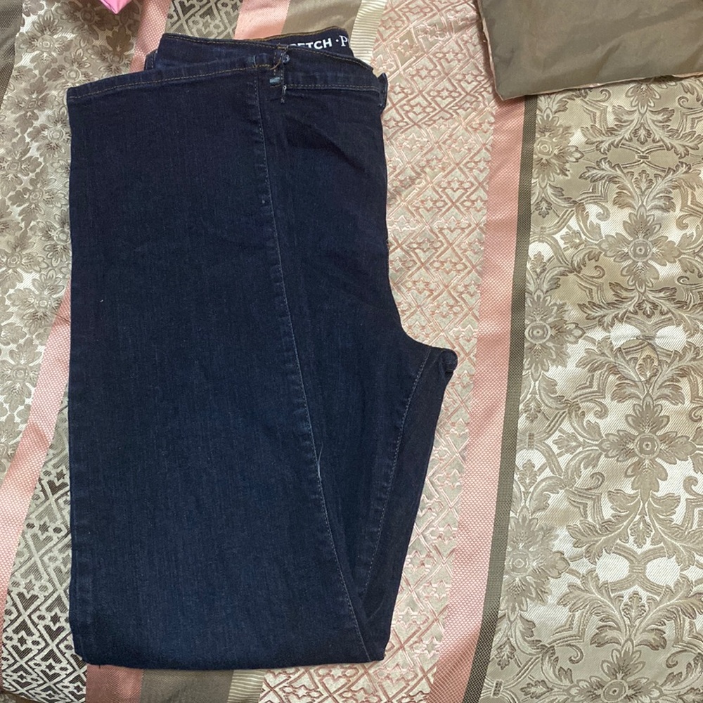 Dark blue kids jeans